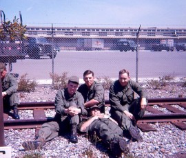 The Ft. McClellan 4 facing a tough choice: going to Vietnam or getting run over by a train